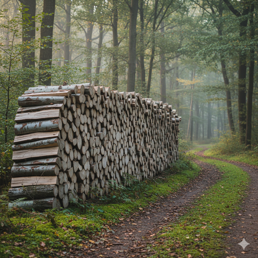 Camion de grumes – 60 stères – Hêtre Chêne Charme
