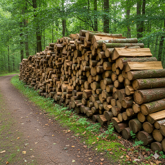 Stère de bois de chauffage en vrac