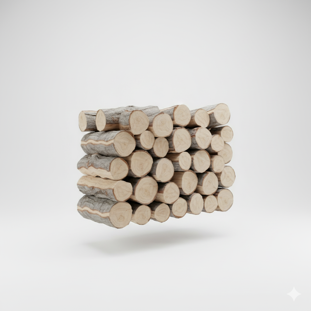 Camion de grumes – 60 stères – Hêtre Chêne Charme