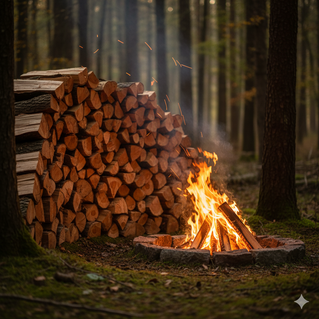 Grumes Châtaignier- 80 stères