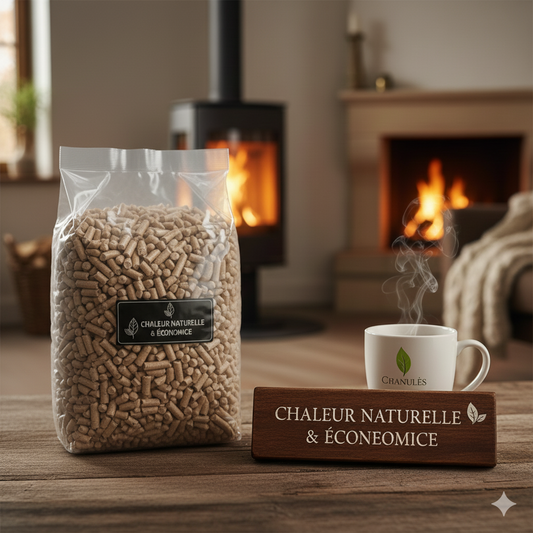 Granulés de bois Crépito – Palette 72 sacs de 15 kg