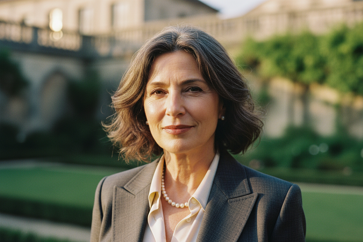 photo d'une femme d'age mature