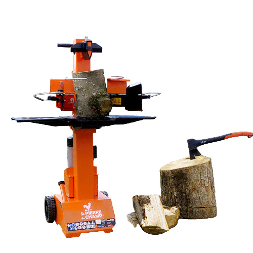 Fendeuse de bûches électrique vertical 8T 3000W ST PIERRE DU CHAMP